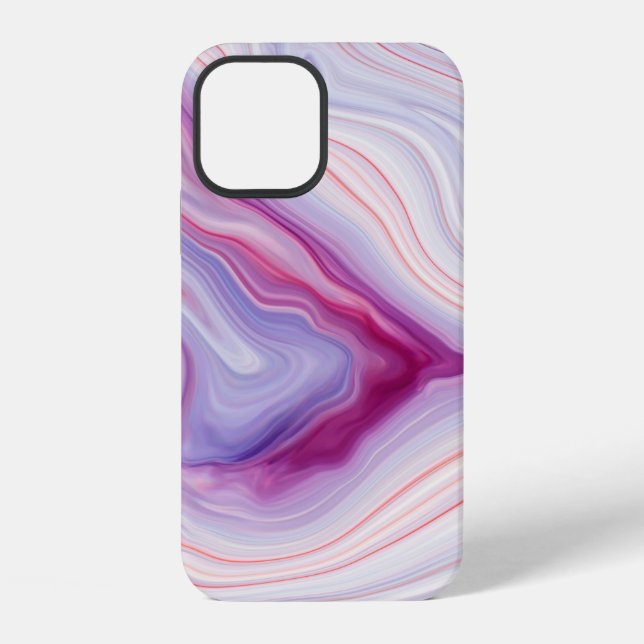 Marble texture background / white grey marble patt iPhone case (Back)