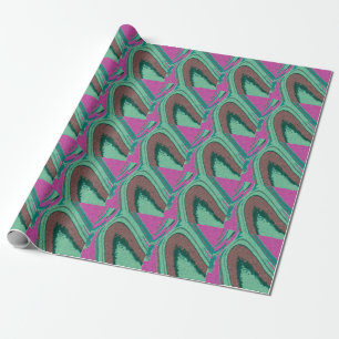 Marble Texture Colourful Wrapping Paper