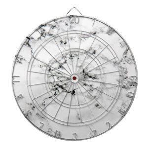 Marble texture dartboard