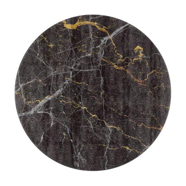 Marble Texture: Elegant Design Background Cutting Board (Front)