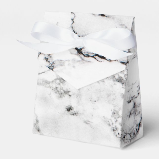 Marble texture favor box (Front Side)