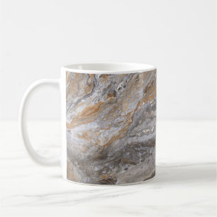 Marble Texture: Italian Limestone Elegance. Coffee Mug