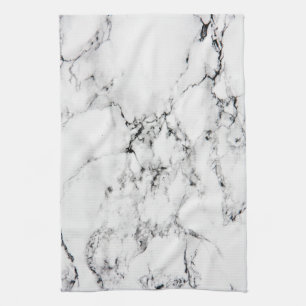 Marble texture kitchen towel