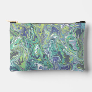 Marble Texture Pattern Cute   Accessory Pouch