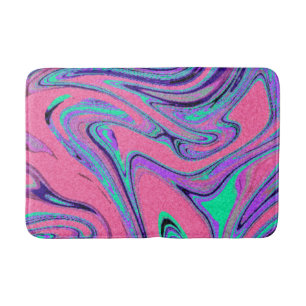Marble Texture Pattern Cute Bath Mat