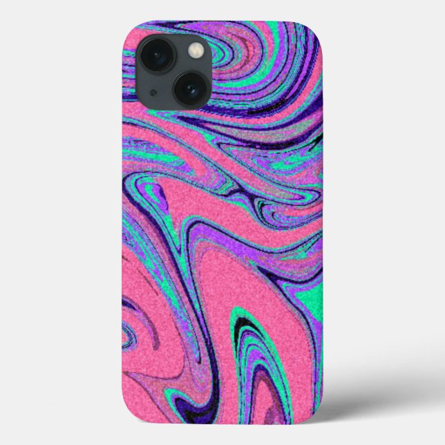 Marble Texture Pattern Cute Case-Mate iPhone Case (Back)