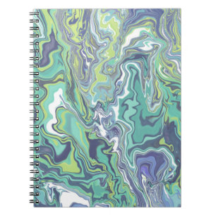 Marble Texture Pattern Cute Notebook