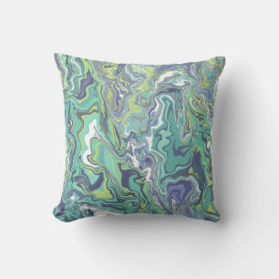 Marble Texture Pattern Cute Throw Pillow