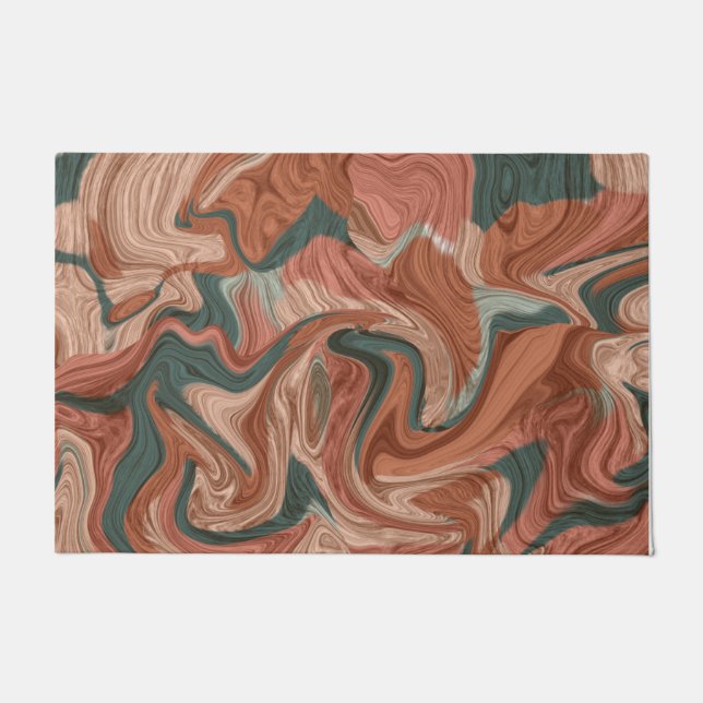 Marble Texture Pattern    Doormat (Front)