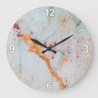 Marble Texture Wall Clock Modern Home Decor