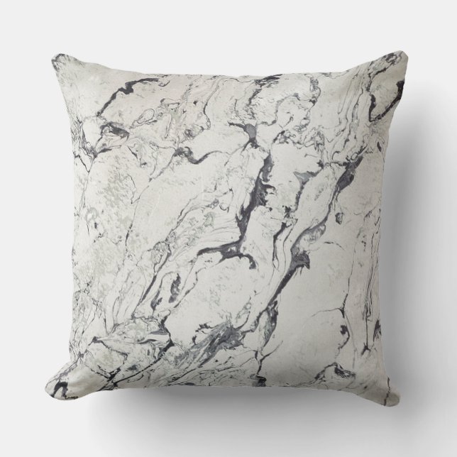 Marble Throw Pillow (Front)