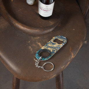 Marble Tile Colour Keychain Bottle Opener