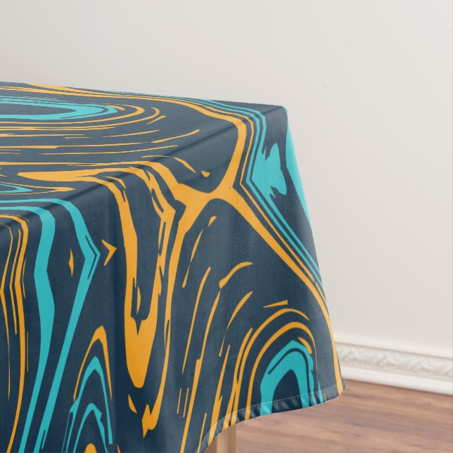 Marble Tile Colour Tablecloth (In Situ)