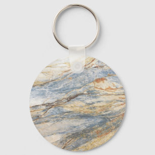 Marble tile keychain