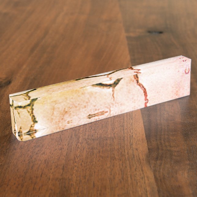 Marble Title Nameplate (Side)
