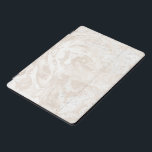 Marble White Ivory Stone Grey Abstract Lux iPad Pro Cover<br><div class="desc">florenceK design
minimal and elegance</div>