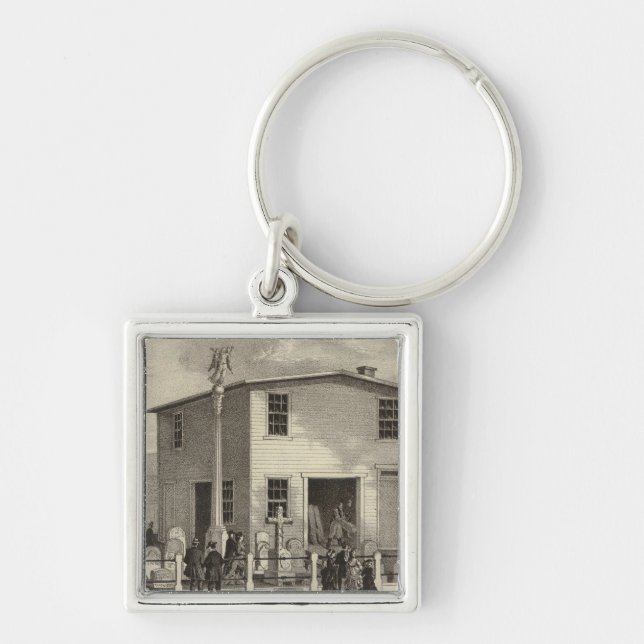 Marble Works of WE Raymond Keychain (Front)