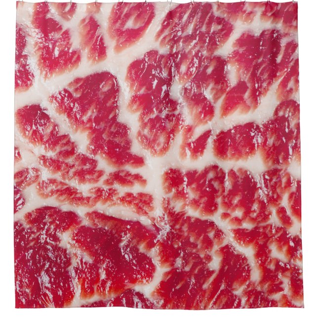 Marbled Beef Steak Texture Closeup (Front)