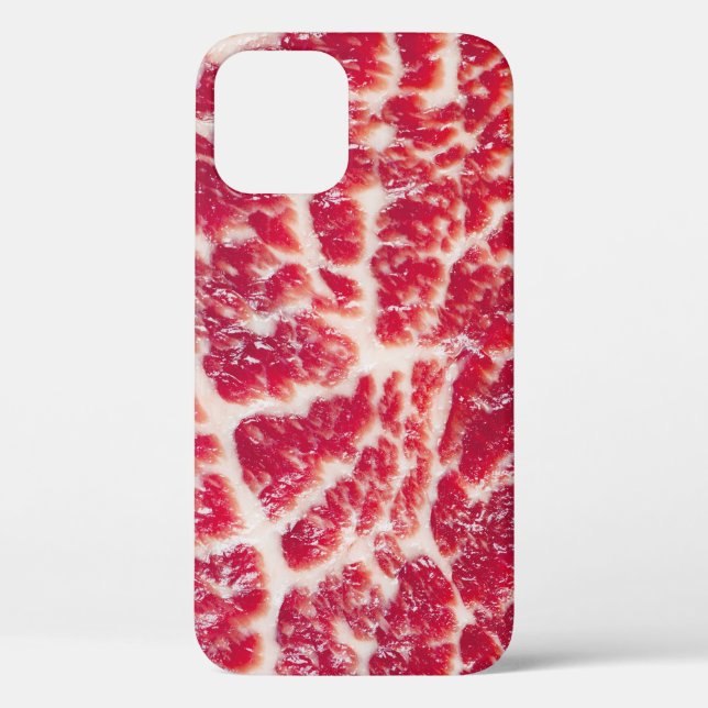 Marbled Beef Steak Texture Closeup Case-Mate iPhone Case (Back)