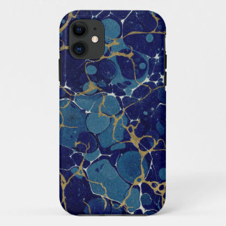 Marbled Blue Apple iPhone 11  iPhone 11 Case