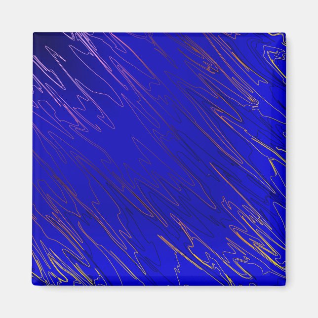 Marbled Blue Magnet (Front)