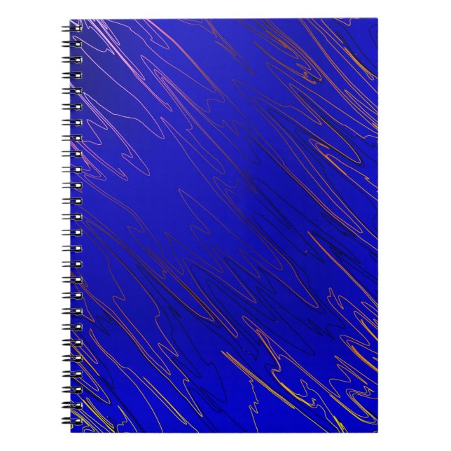 Marbled Blue Notebook (Front)