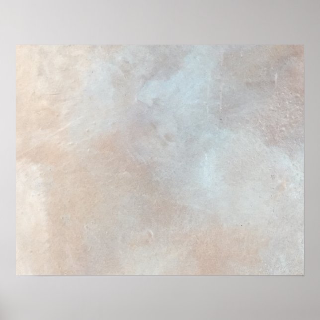 Marbled Cream Background Plaster Texture Marble Poster (Front)