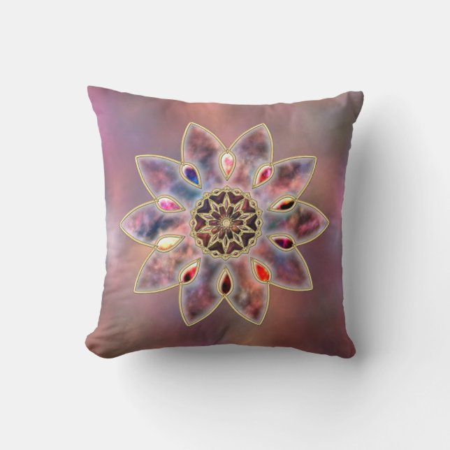 Marbled Galaxies Pillow (Front)