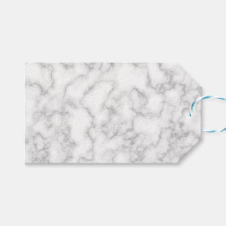 Marbled Grey White Marble Stone Pattern Background Gift Tags