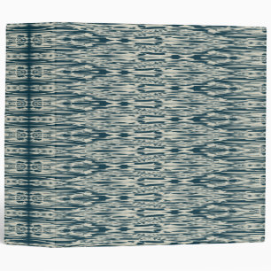 Marbled Ikat Painted Pattern Binder