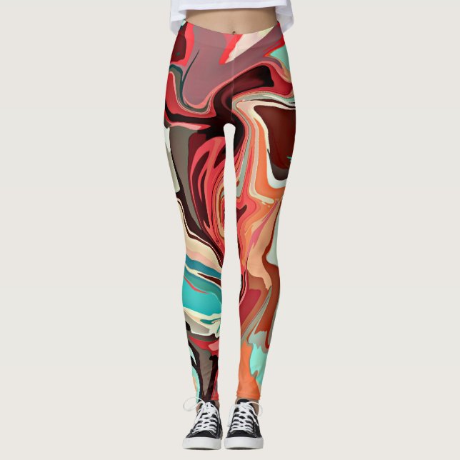 Marbled Leggings (Front)
