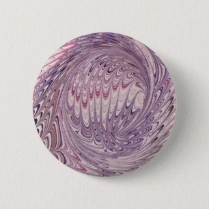 Marbled Paper Swirl (lavender) 2 Inch Round Button
