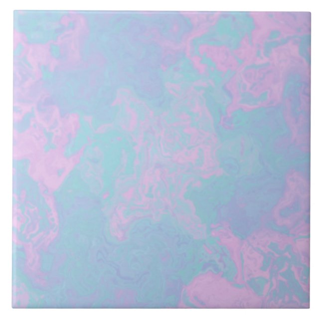 Marbled Pastel Tile (Front)