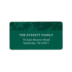 Marbled Pines Address Label