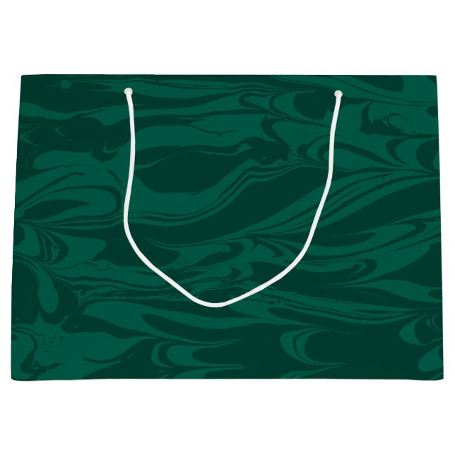 Marbled Pines Large Gift Bag (Front)