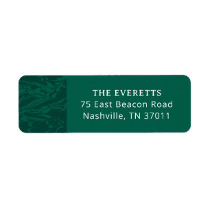 Marbled Pines Return Address Label