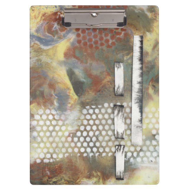 Marbled Pixels II Clipboard (Front)