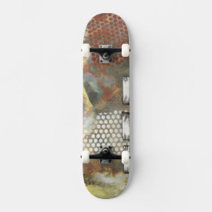 Marbled Pixels II Skateboard