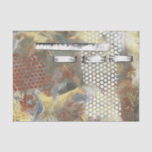 Marbled Pixels II Tissue Paper