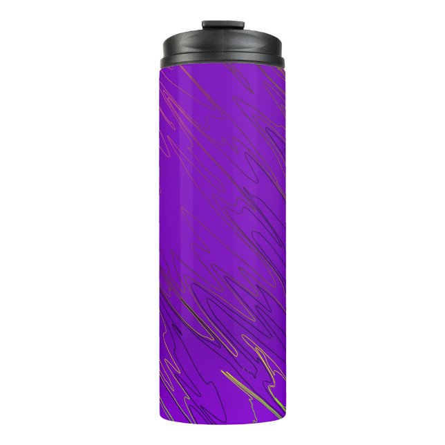 Marbled Purple Thermal Tumbler (Front)