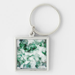 Marbled Quartz Texture Keychain