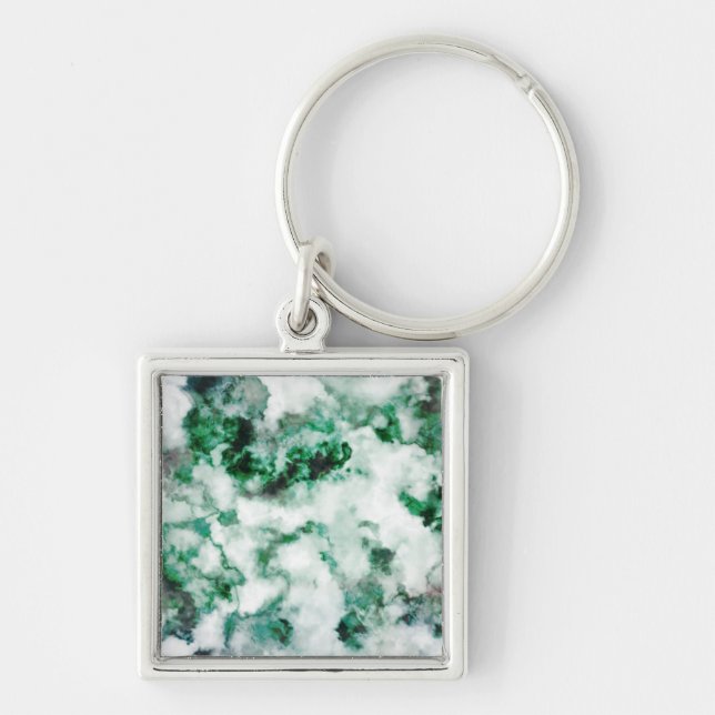 Marbled Quartz Texture Keychain (Front)