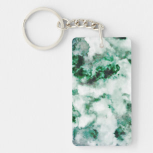 Marbled Quartz Texture Keychain