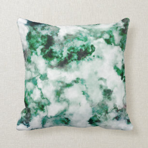 Marbled Quartz Texture Throw Pillow