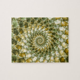 Marbled Shards - Mandelbrot Art Jigsaw Puzzle