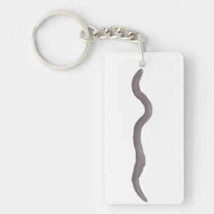 Marbled Swamp Eel Keychain