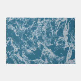 Marbled Teal Doormat