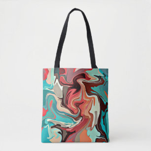 Marbled Tote Bag