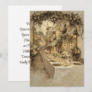 Marbled Vows | Stone Grace Invitation