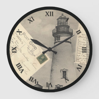 Marblehead, horloge de carte postale de l'Ohio -
